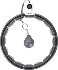 HMS HHM15 HULA HOP BLACK Z MAGNESEM I OBCIĄŻNIKIEM + LICZNIK HMS 13