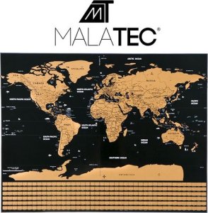 Iso Trade Mapa świata - zdrapka z flagami + akcesoria 23442 12