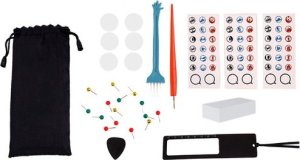 Iso Trade Mapa świata - zdrapka z flagami + akcesoria 23442 7