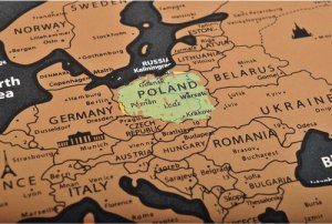 Iso Trade Mapa świata - zdrapka z flagami + akcesoria 23442 10