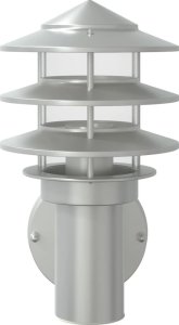 Kinkiet vidaXL vidaXL Kinkiet zewnętrzny, srebrny, stal nierdzewna 4