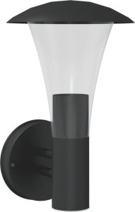 Kinkiet vidaXL vidaXL Kinkiet zewnętrzny, czarny, stal nierdzewna 2