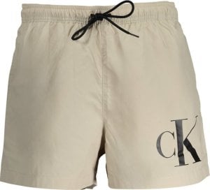 Calvin Klein CALVIN KLEIN MĘSKI KOSTIUM BEŻOWY DÓŁ S 1