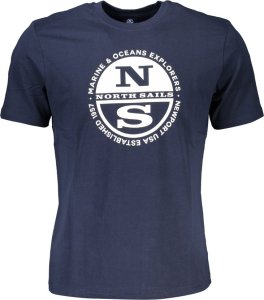 NORTH SAILS NIEBIESKI T-SHIRT MĘSKI Z KRÓTKIM RĘKAWEM NORTH SAILS M 1