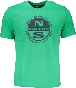 NORTH SAILS ZIELONY MĘSKI T-SHIRT Z KRÓTKIM RĘKAWEM NORTH SAILS M 1