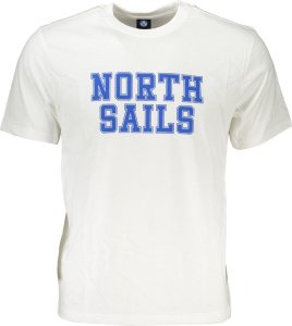 NORTH SAILS BIAŁY T-SHIRT MĘSKI Z KRÓTKIM RĘKAWEM NORTH SAILS S 1