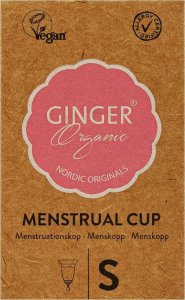 Ginger Organic Menstrual Cup kubeczek menstruacyjny S 1