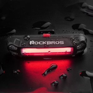 RockBros Lampka rowerowa tylna pod siodełko czerwona wodoodporna USB-A Lampka rowerowa tylna pod siodełko czerwona wodoodporna USB-A 5