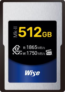 Karta Wise CFX4-A CFexpress 512 GB  (WI-CFX4-A512M2) 1