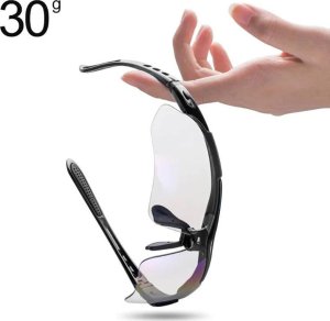 RockBros Okulary rowerowe fotochromowe z filtrem UV 400 czerwone ROCKBROS 4