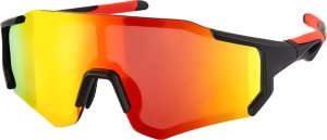 RockBros Okulary rowerowe z polaryzacją i filtrem UV 400 czerwone ROCKBROS 3