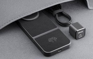 Ładowarka INVZI Bezprzewodowa ładowarka, INVZI, MGF7W, 3w1, 15W (biała) 6