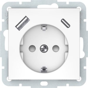 Harry Potter SOCKET USB-A+C WHITE RP16-002-22/A+C QR 1