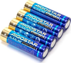 Aigostar  Bateria alkaliczna LR6 AA 1.5V 4 szt. Bateria alkaliczna LR6 AA 1.5V 4 szt. 1