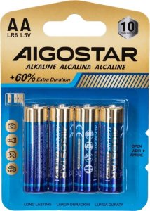 Aigostar  Bateria alkaliczna LR6 AA 1.5V 4 szt. Bateria alkaliczna LR6 AA 1.5V 4 szt. 5