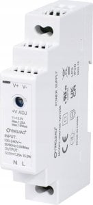 Zasilacz YingJiao ZASILACZ IMPULSOWY NA SZYNĘ DIN YINGJIAO YSD15S-1201250 12V/15W/1.25A 1