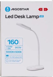Lampka biurkowa Aigostar  Wielofunkcyjna lampa biurkowa CCT Wielofunkcyjna lampa biurkowa CCT 6