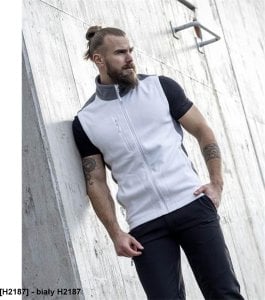 Ardon ARDON MARTIN - kamizelka męska polarowa - biały H2187 S 2