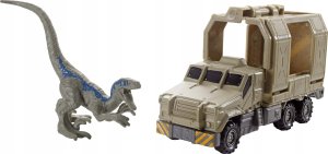 Mattel Matchbox Jurassic World Transporter z Welocirapto 2