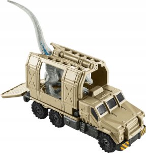 Mattel Matchbox Jurassic World Transporter z Welocirapto 8