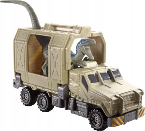 Mattel Matchbox Jurassic World Transporter z Welocirapto 9