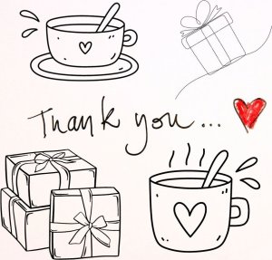 Lubiana Kubek porcelanowy Jeże z balonami 350ml 3