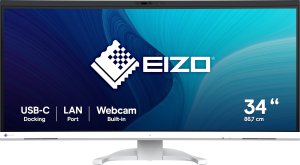 Monitor Eizo EIZO 86.7cm (34,1") EV3450XC-WT 21:9 4K 2xHDMI+DP+USB-C Curv 1