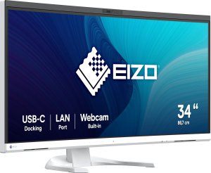 Monitor Eizo EIZO 86.7cm (34,1") EV3450XC-WT 21:9 4K 2xHDMI+DP+USB-C Curv 8