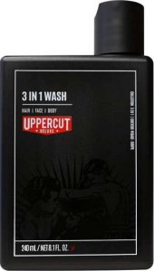 UPPERCUT DELUXE UPPERCUT_3 in 1 Wash szampon do włosów, twarzy i ciała 240ml 1