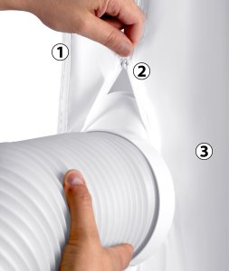 Berdsen Uszczelka okienna do klimatyzatorów 2