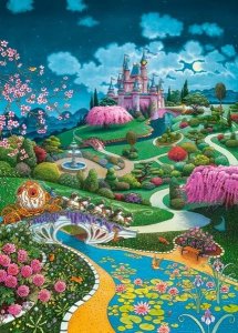 Castorland Puzzle 180 Cinderella's Castle CASTOR 1