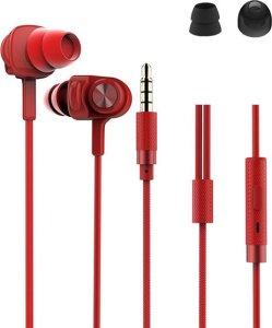 Słuchawki Oem REMAX Earphones - RM-900F Vibration skirta žaidimams Raudona 3