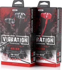 Słuchawki Oem REMAX Earphones - RM-900F Vibration skirta žaidimams Raudona 10