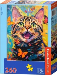 Castorland Puzzle 260 Happy Cat CASTOR 2