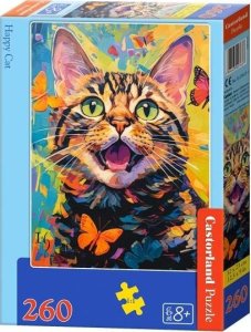 Castorland Puzzle 260 Happy Cat CASTOR 3