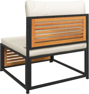 vidaXL vidaXL 8-cz. zestaw wypoczynkowy do ogrodu, z poduszkami, akacjowy 9