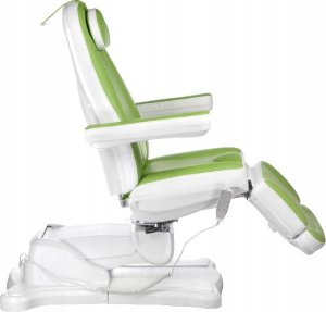 BEAUTY SYSTEM Elektryczny fotel kosmetyczny Mazaro BR-6672 Zielo 11
