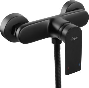 Bateria prysznicowa Rea Bateria prysznicowa ze słuchawką REA Verso czarna 2