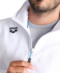 Arena Bluza rozpinana z kapturem Team Hooded Jacket Panel White R.S 4