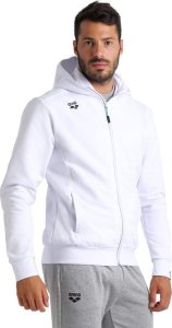 Arena Bluza rozpinana z kapturem Team Hooded Jacket Panel White R.S 5
