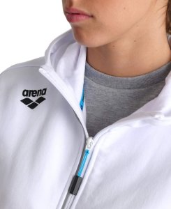 Arena Bluza rozpinana z kapturem Team Hooded Jacket Panel White R.S 6