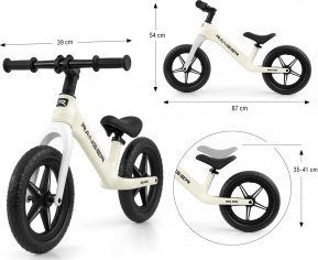 Milly Mally Milly Mally Rowerek Biegowy Ranger Flash White 11