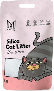 Żwirek dla kota Mersjo Żwirek silikonowy dla kota Mersjo Sensitive 3,8L 5
