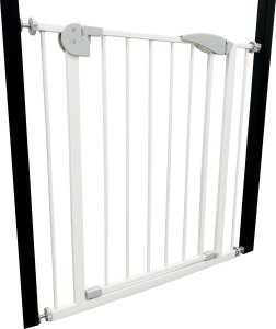 Severno Bramka barierka zabezpieczająca na schody i drzwi biała 5