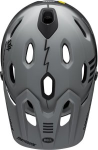 Bell Kask full face BELL SUPER DH Rozmiar kasku: S(52-56cm), Wybierz kolor: Fasthouse Matte Gloss Black White 59