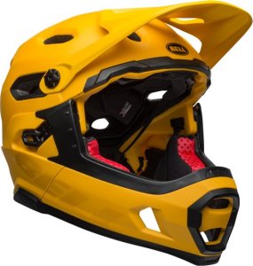 Bell Kask full face BELL SUPER DH Rozmiar kasku: S(52-56cm), Wybierz kolor: Fasthouse Matte Gloss Black White 9