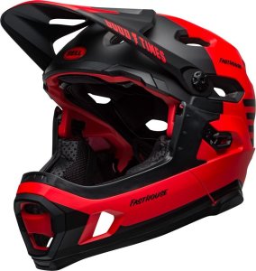 Bell Kask full face BELL SUPER DH Rozmiar kasku: S(52-56cm), Wybierz kolor: Matte Black White 23