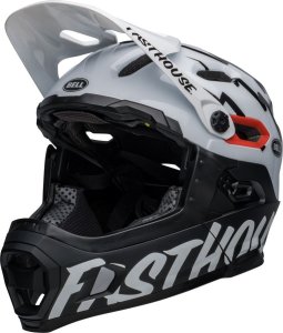 Bell Kask full face BELL SUPER DH Rozmiar kasku: S(52-56cm), Wybierz kolor: Matte Black White 39