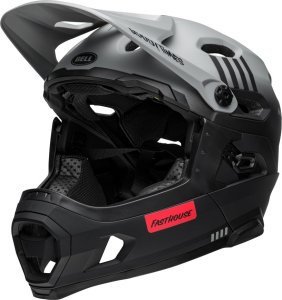 Bell Kask full face BELL SUPER DH Rozmiar kasku: S(52-56cm), Wybierz kolor: Matte Black White 57