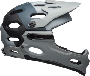 Bell Kask full face BELL SUPER 3R Rozmiar kasku: S(52-56cm), Wybierz kolor: Matte White Black 11